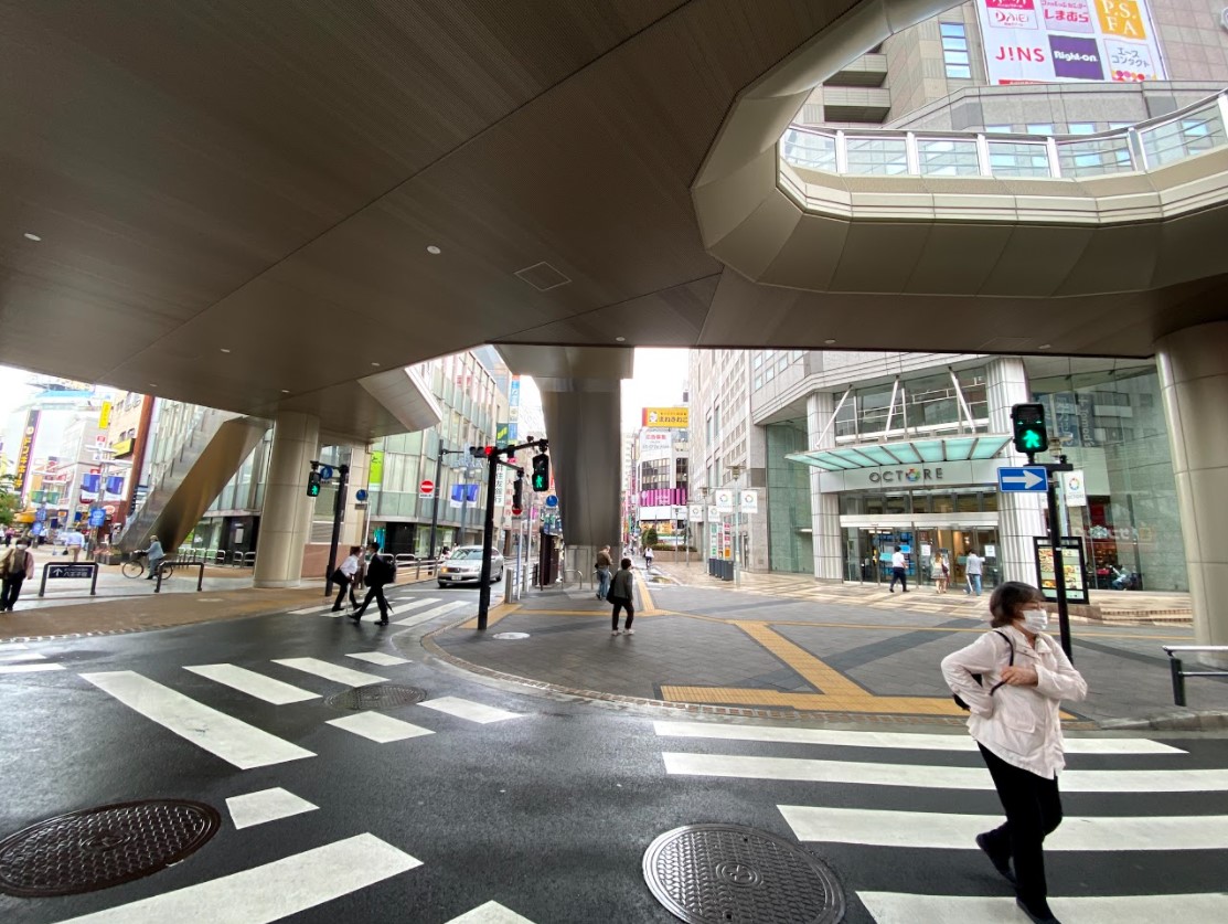 チキンジム　周辺の八王子駅