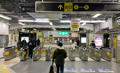 江坂駅からのアクセス