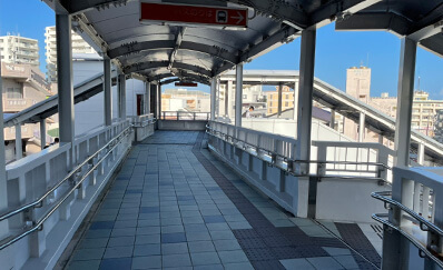古島駅（ゆいレール）からのアクセス