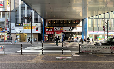 京成船橋駅からのアクセス